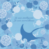 raie, fleur de vie, orange, mandala,zen,chakra, シール (正面)