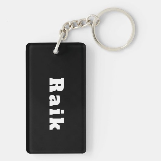 Raik キーホルダー (裏面)