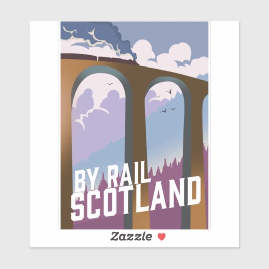 Rail Scotland シール (シート)