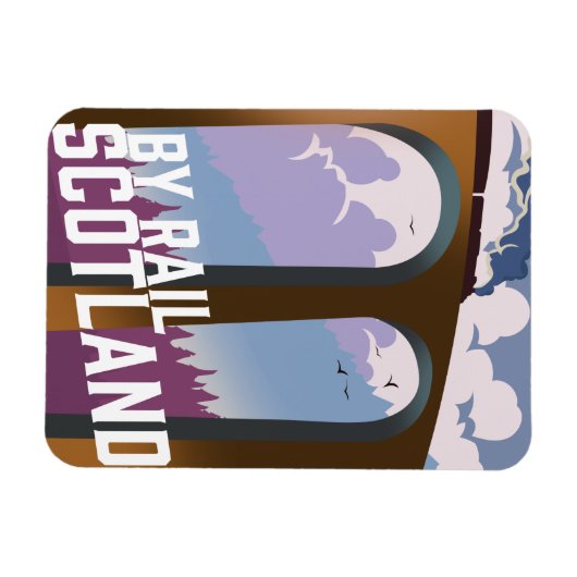 Rail Scotland マグネット (横)