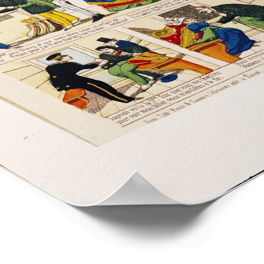 Rail Travel, c.1850 ポスター (角)