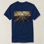 rail yards at sunset tシャツ (デザイン正面)