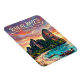 Railay Beach Thailand マグネット (右側)