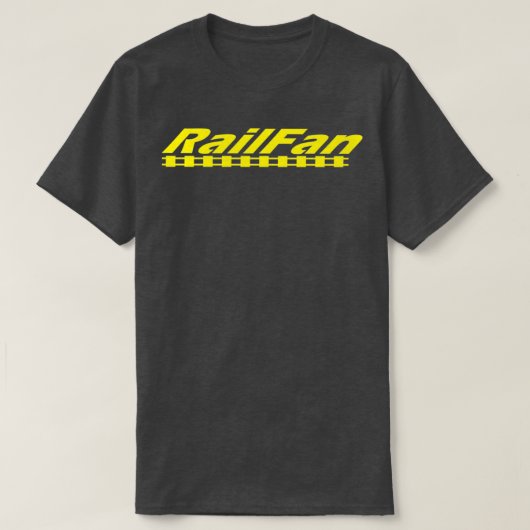 RailFan Logo Tシャツ (デザイン正面)