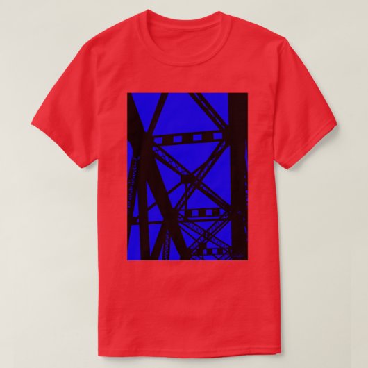 Railroad Beams Ink Tシャツ (デザイン正面)