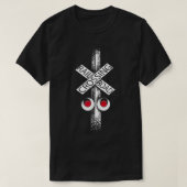 Railroad Crossing Cute Road Sign Crossing Gift Tシャツ (デザイン正面)