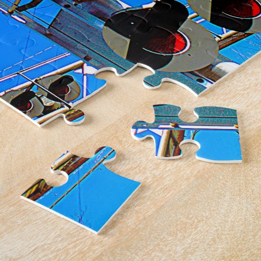 Railroad Crossing With Left Side Cantilever ジグソーパズル (側面)