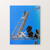 Railroad Crossing With Left Side Cantilever ジグソーパズル (縦)