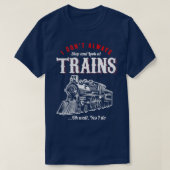 Railroad Gifts for a RC Train Fan 4 Tシャツ (デザイン正面)
