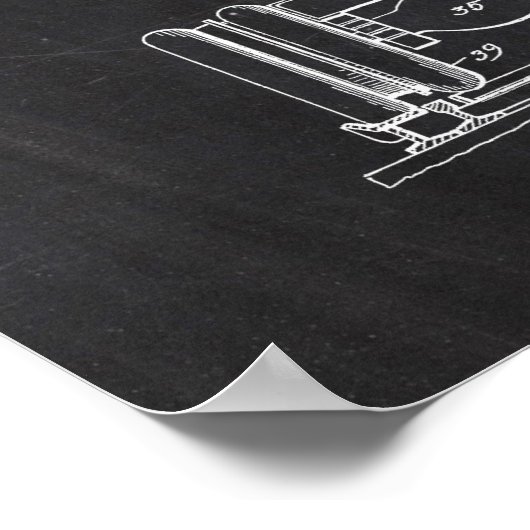 Railroad Patent ポスター (角)