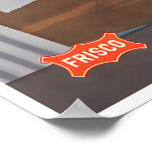 Railroad Poster Bern Hill Train Art Locomotive ポスター (角)