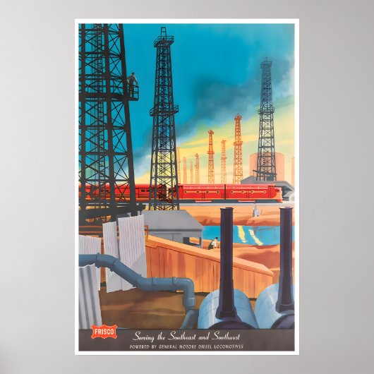 Railroad Poster Bern Hill Train Art Locomotive ポスター (正面)