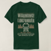 Railroad Train Drivers Gift 1 Tシャツ (デザイン正面)