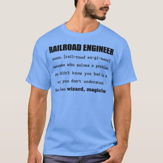 RailroadEngineer問題を解決する人 Tシャツ