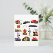 Railroadianaグリーティングカード ポストカード (スタンド正面)