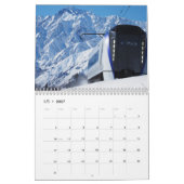 Rails Through the Seasons of Japan 2025 日本の鉄道風景 カレンダー (1月 2027)