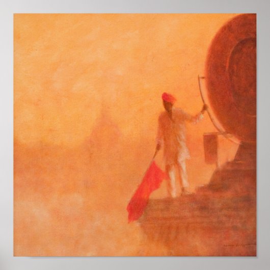 Railway Flag Man Agra 2010 ポスター (正面)