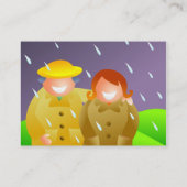 Rain氏及び夫人 名刺 (裏面)