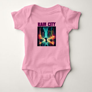 Rain City ベビーボディスーツ