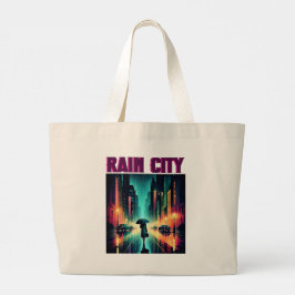 Rain City ラージトートバッグ