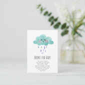 Rain Cloud Books for Baby Girl エンクロージャーカード (スタンド正面)