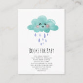 Rain Cloud Books for Baby Girl エンクロージャーカード (正面)