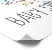 Rain Cloud BoyベビーSpringleウェルカムポスター ポスター (角)