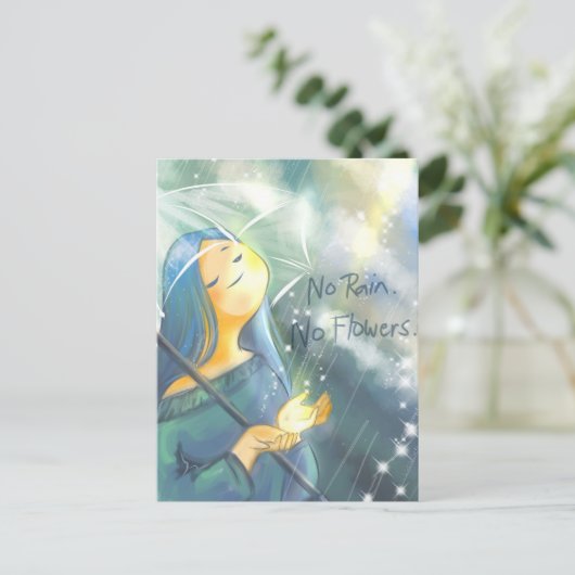 Rain- DNMはがき ポストカード (スタンド正面)