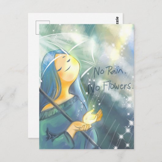 Rain- DNMはがき ポストカード (正面/裏面)