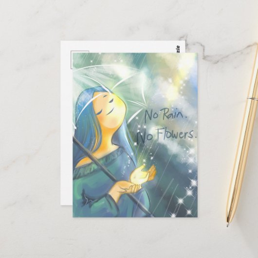 Rain- DNMはがき ポストカード (正面/裏面インサイチュ)