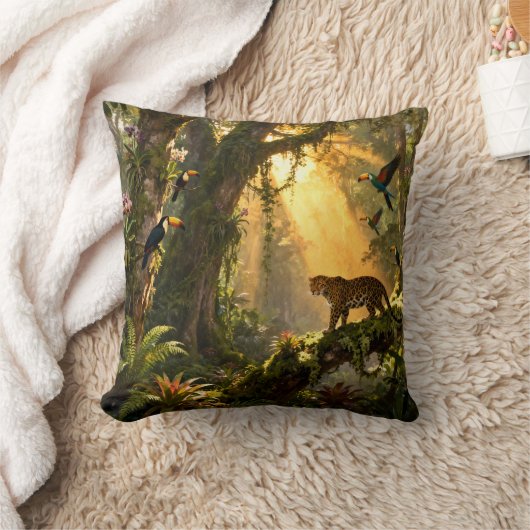 Rain Forest クッション (ブランケット)