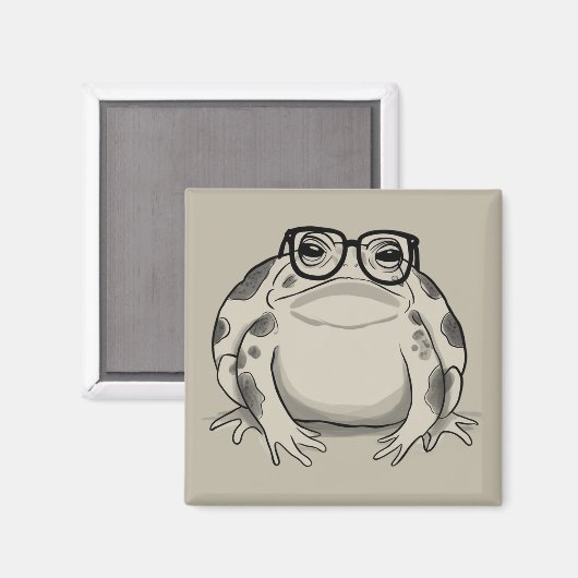 Rain Frog Lover Desert Rain Gift Funny Animal マグネット (正面/裏面)