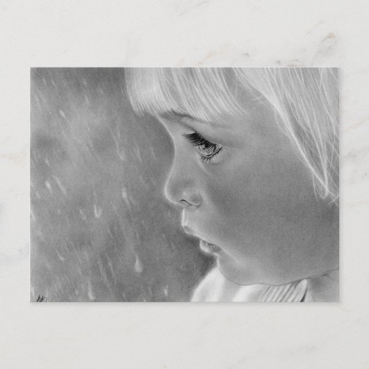 Rain Goはがき遠くに ポストカード (正面)