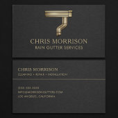 Rain Gutter Services Business Card 名刺