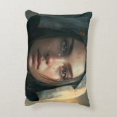 Rain hood girl アクセントクッション (裏面(縦))