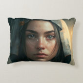 Rain hood girl アクセントクッション (裏面)