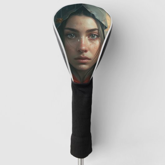 Rain hood girl ゴルフヘッドカバー (正面)