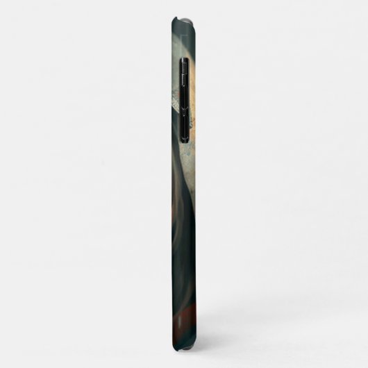 Rain hood girl Case-Mate iPhoneケース (裏面/左)