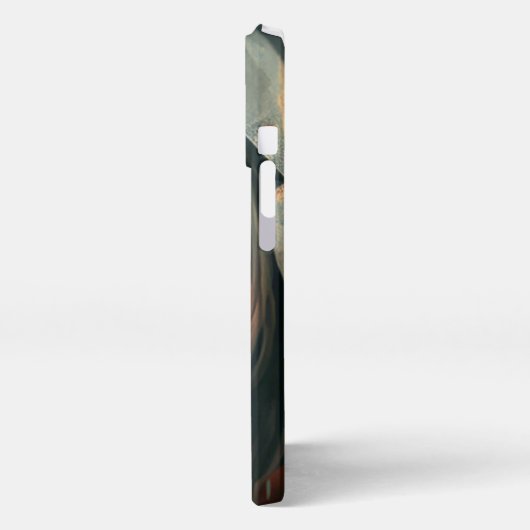 Rain hood girl iPhoneケース (左側面)