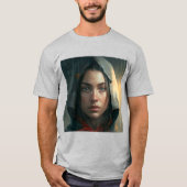 Rain hood girl tシャツ (正面)