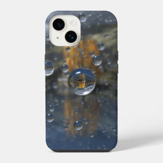 Rain in the Glen iPhone カバー (裏面)
