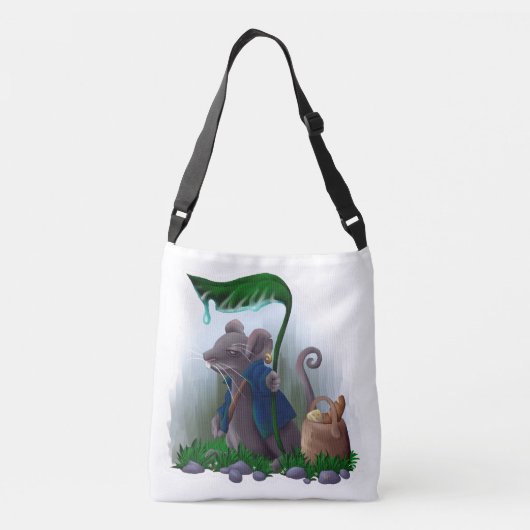 Rain Mouse |  クロスボディバッグ (裏面)