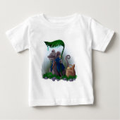 Rain Mouse |  ベビーTシャツ (正面)