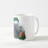Rain Mouse | Mug コーヒーマグカップ (正面右)
