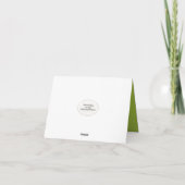 Rain Noteカードにマウスを入れる カード (裏面)