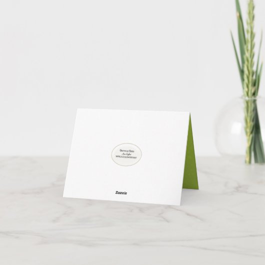 Rain Noteカードにマウスを入れる カード (裏面)