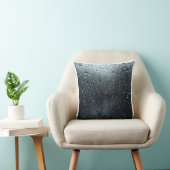 Rain on Glass Distortion Window Film クッション (椅子)