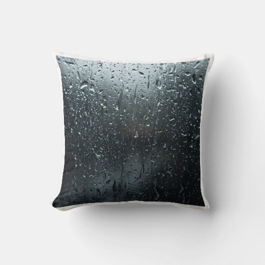 Rain on Glass Distortion Window Film クッション (正面)