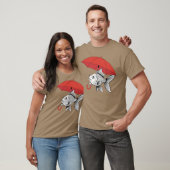 Rain or Shine – Fish with Umbrella Funny T-Shirt Tシャツ (ユニセックス)