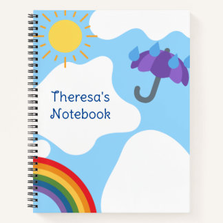 Rain or Shine Notebook ノートブック